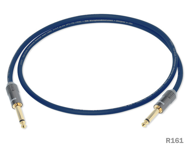 Аудио кабель DAXX R161-20 6.3mm Jack-Jack 2m